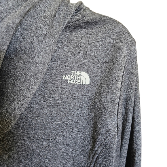 The North Face Gray Logo Hoodie - Picture 7 of 8